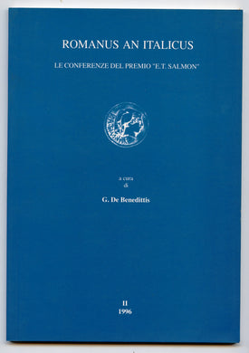 Romanus An Italicus: Le Conferenze del Premio "E.T. Salmon"