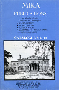 Mika Publications Catalogue No. 12