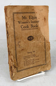 Mt. Elgin Women's Institute Cook Book