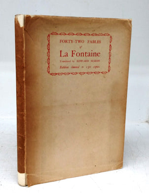 Forty-Two Fables of La Fontaine