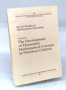 The Development of Elementary Mathematical Concepts in Preschool Children