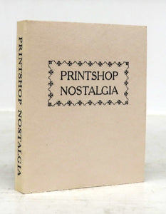 Printshop Nostalgia, Cartoons &#34;Old Days in the Printshop&#34; (miniature book)