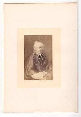 Photo of a portrait of Bishop Jean Jacques Lartigue
