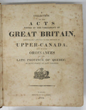 A Collection of the Acts Passed in the Parliament of Great Britain