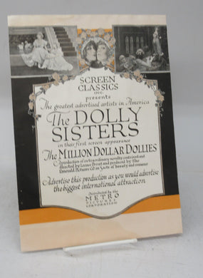 The Dolly Sisters in their first screen appearance, The Million Dollar Dollies