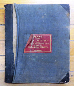 Plans of Various Lakes and Rivers Between Lake Huron and the River Ottawa, to Accompany the Geological Reports for 1853-54-55-56