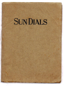 Meyrowitz Sun Dials catalogue