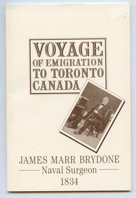 Voyage of Emigration to Toronto, Canada