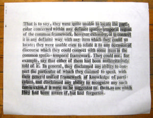 Poster-sized excerpt from &#34;Individuals&#34;