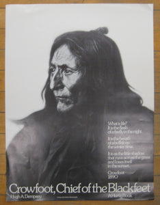 Crowfoot, Chief of the Blackfeet (poster)