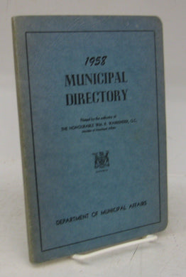 1958 Municipal Directory [Ontario]