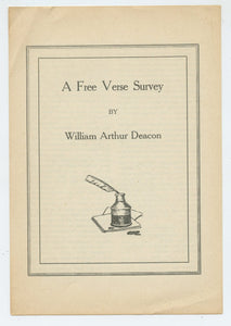 A Free Verse Survey