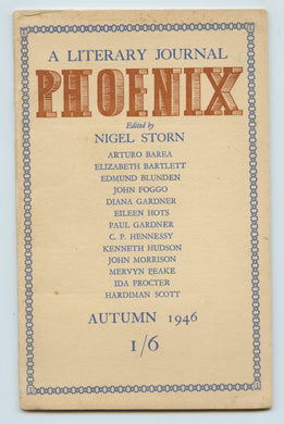 A Literary Journal: Phoenix. Autumn 1946