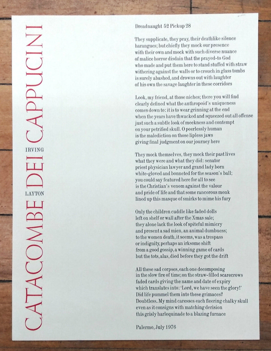 Catacombe dei Cappucini