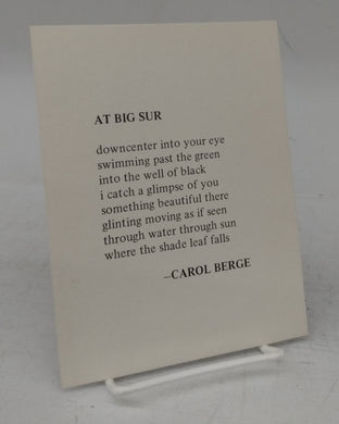 At Big Sur