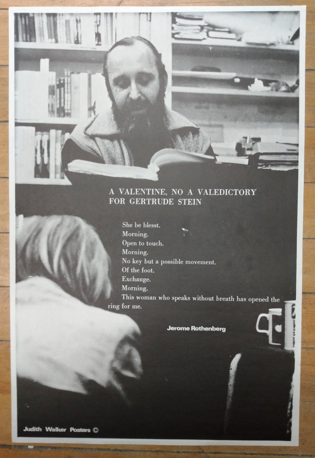 A Valentine, No a Valedictory For Gertrude Stein