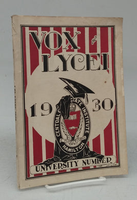 Vox Lycei Christmas 1930
