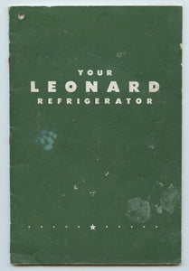 Your Leonard Refrigrator