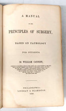 A Manual of the Principles of Surgery, Based on Pathology For Students