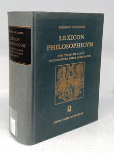 Lexicon Philosophicum quo Tanquam Clave Philosophiae Fores Aperiuntur; Lexicon Philosophicum Graecum