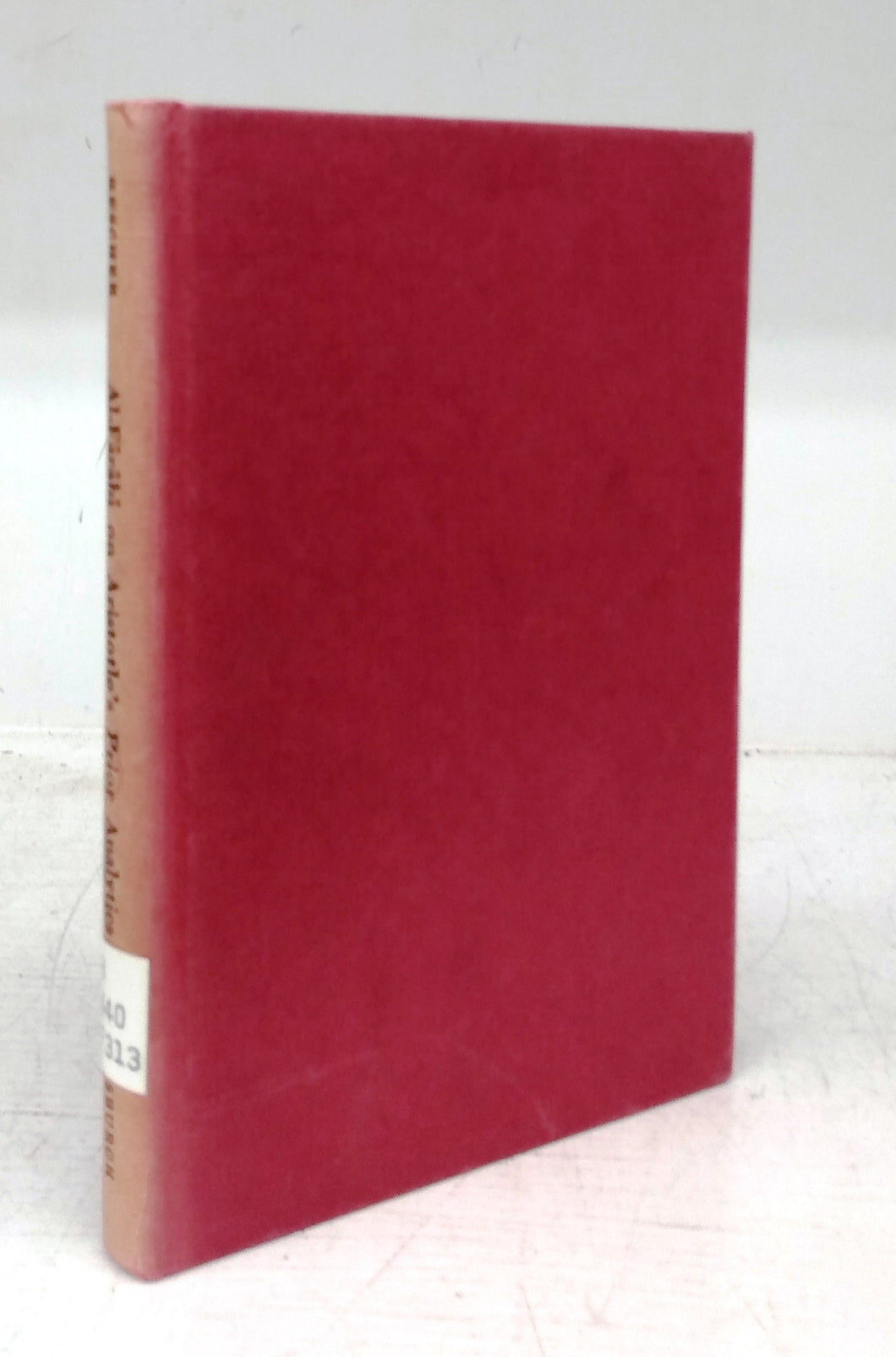 Al-Farabi's Short Commentary on Aristotle's Prior Analytics