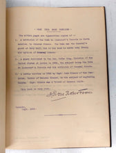 Rare Simcoe pamphlets typewritten by J. Ross Robertson