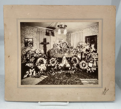 Photograph of KKK funeral