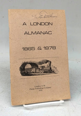 A London Almanac 1865 & 1978