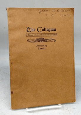The Collegian, St. Thomas, 1929