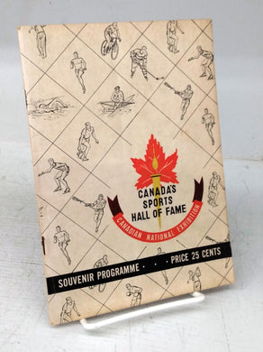 Canada's Sports Hall of Fame Souvenir Programme