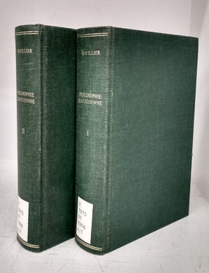 Histoire de la Philosphie Cartésienne. 2 vols.