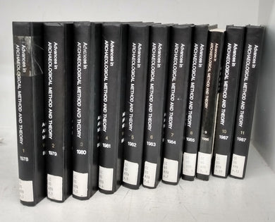 Advances in Archeological Method and Theory. Vols. 1-11