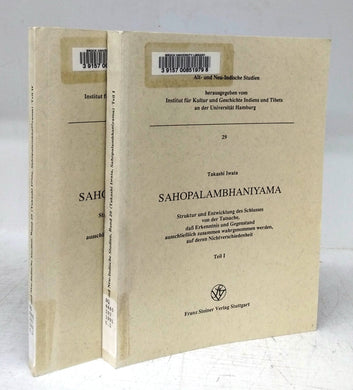 Sahopalambhaniyama. Vols. I & II