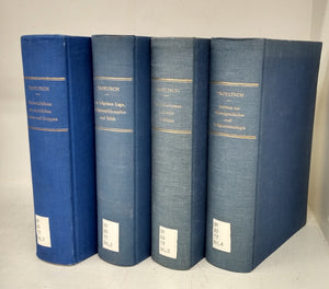 Gesammelte Schriften. 4 vols.