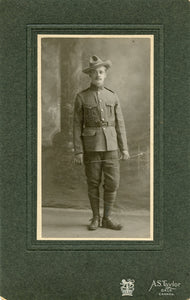 Photo of unknown man in uniform