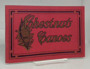 Chestnut Canoes catalogue
