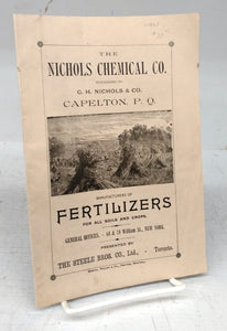 The Nichols Chemical Co. Fertilizer catalogue