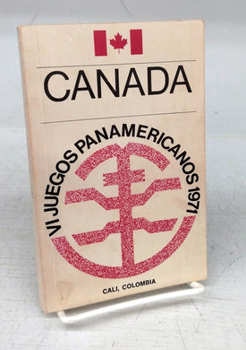 Canadian Handbook, The VI Pan American Games, Cali, Colomba July 30-August 13 1971