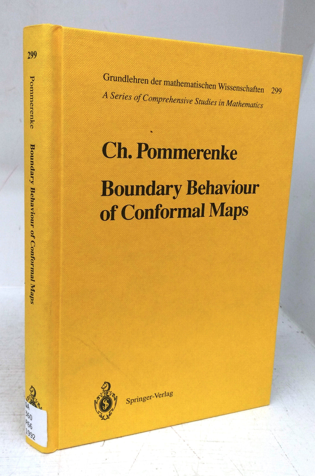 Boundary Behaviour of Conformal Maps 