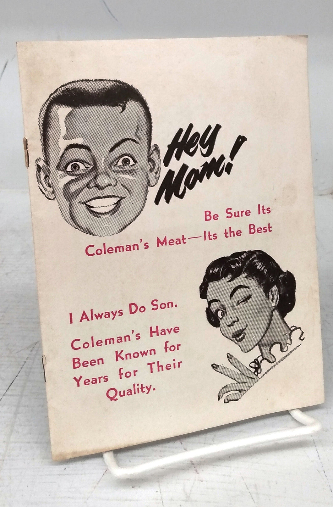 Coleman's Meats booklet