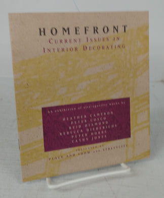 Homefront: Current Issues in Interior Decorating