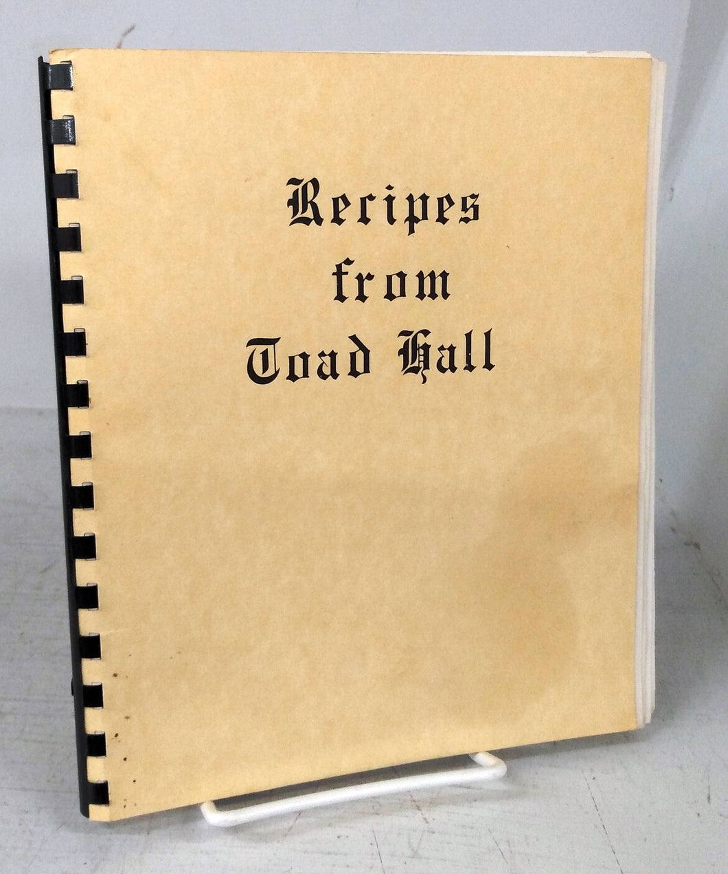 Recipes from Toad Hall
