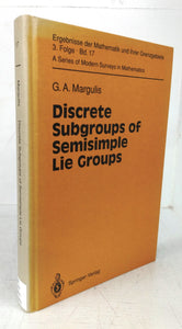 Discrete Subgroups of Semisimple Lie Groups