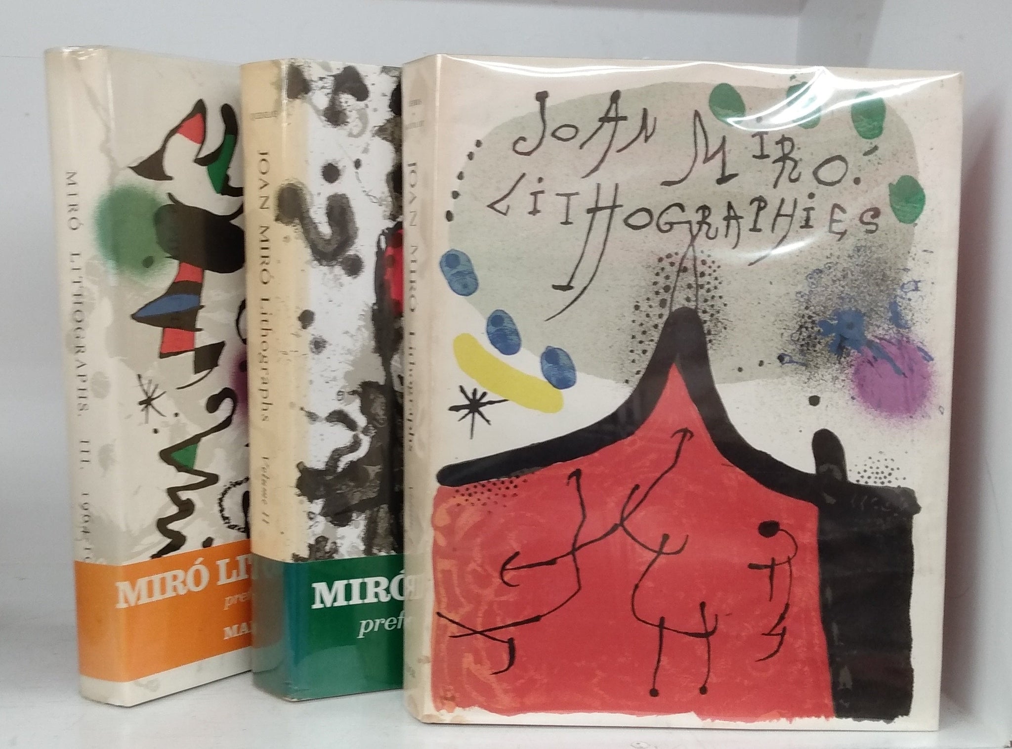 Joan Miró. Lithographs I, II, & III – Attic Books