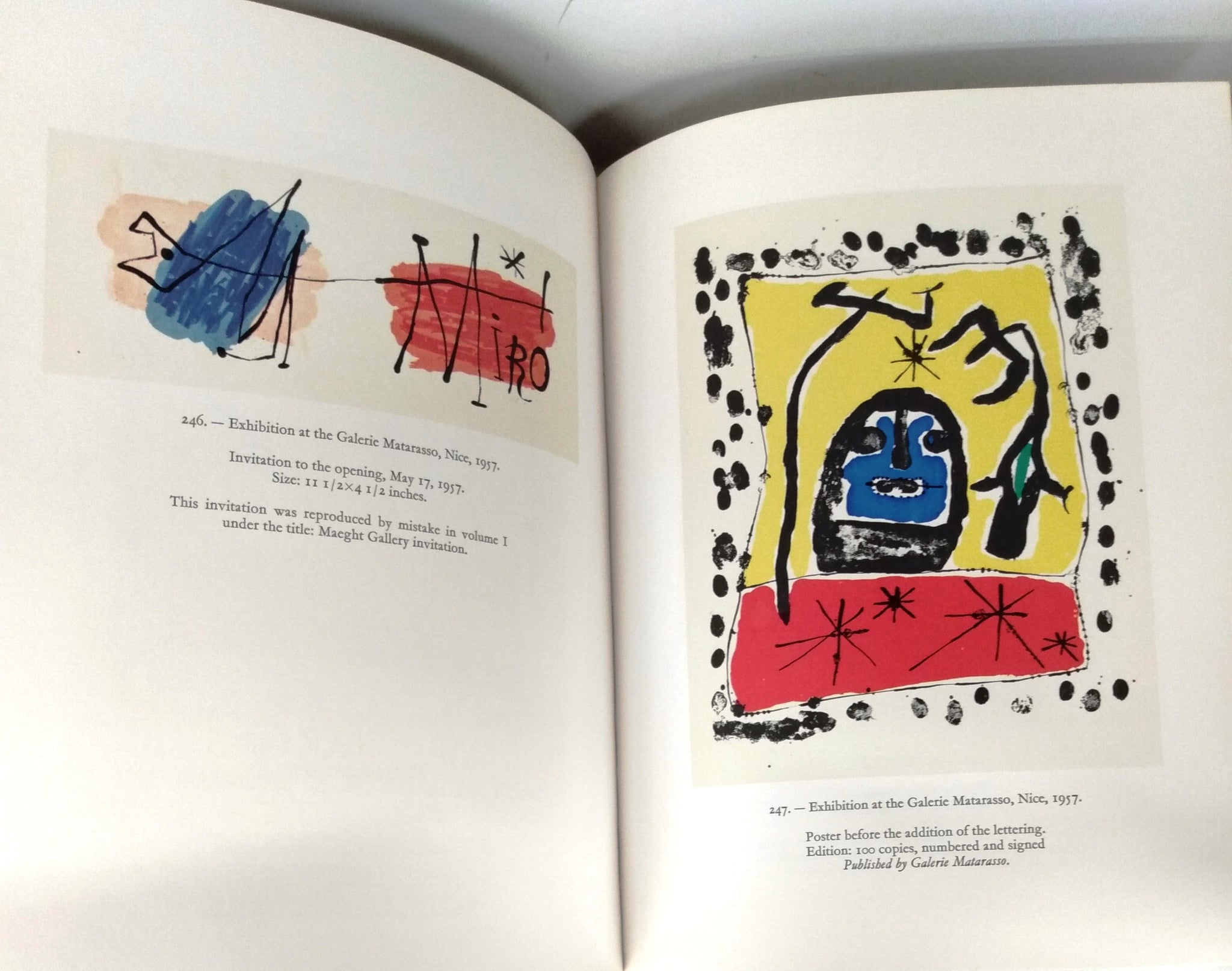 Joan Miró. Lithographs I, II, & III – Attic Books