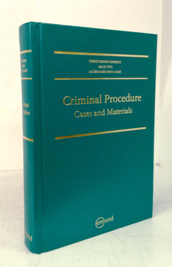 Criminal Procedure Cases and Materials
