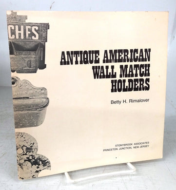 Antique American Wall Match Holders