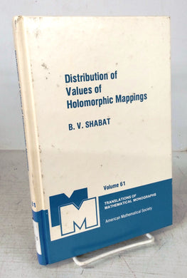 Distribution of Values of Holomorphic Mappings