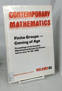 Finite Groups - Coming of Age