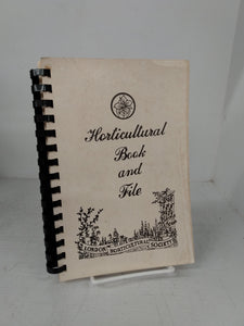 Horticultural Book and File